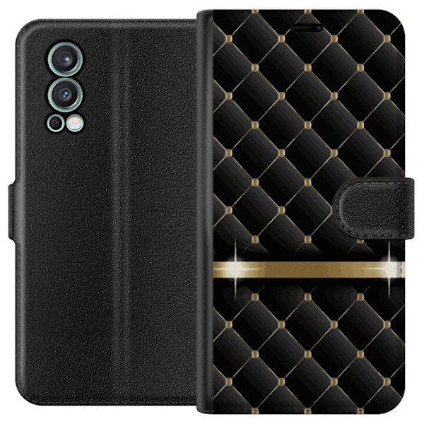 OnePlus Nord 2 5G Tegnebogsetui Luksus Sort