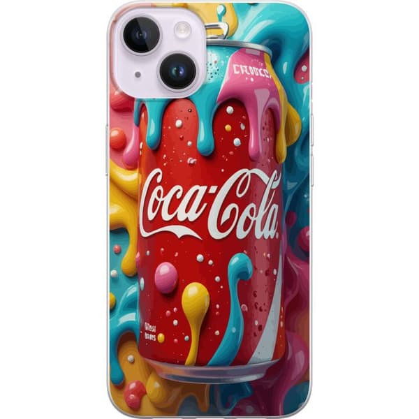 Kompatibelt Mobildeksel til Apple iPhone 14 Color Splash-boks