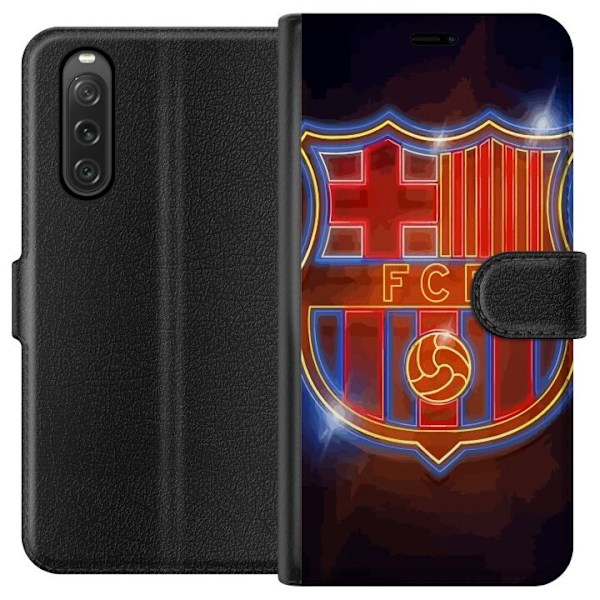 Sony Xperia 10 V Lompakkokotelo FC Barcelona