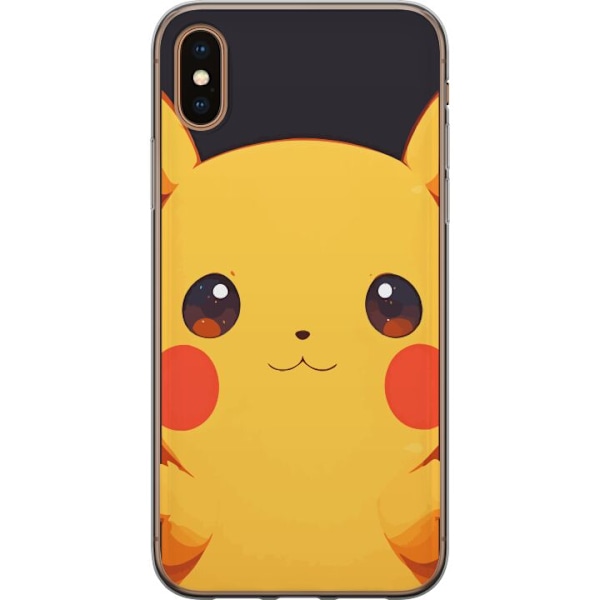 Apple iPhone XS Max Läpinäkyvä kuori Pikachu