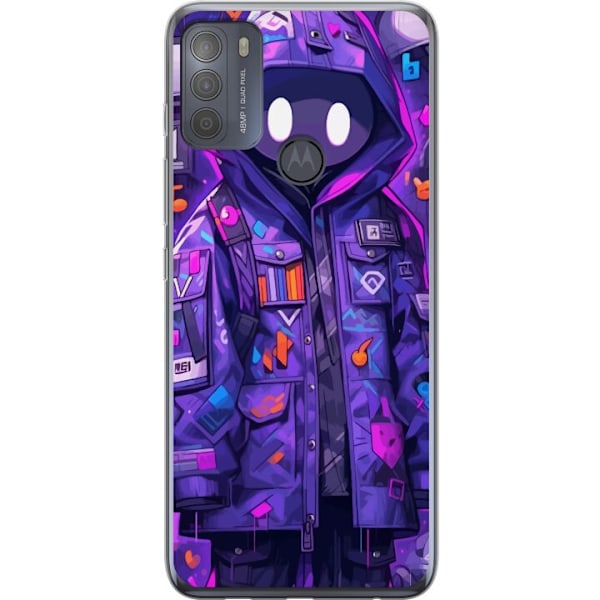 Motorola Moto G50 Gennemsigtig cover Anime