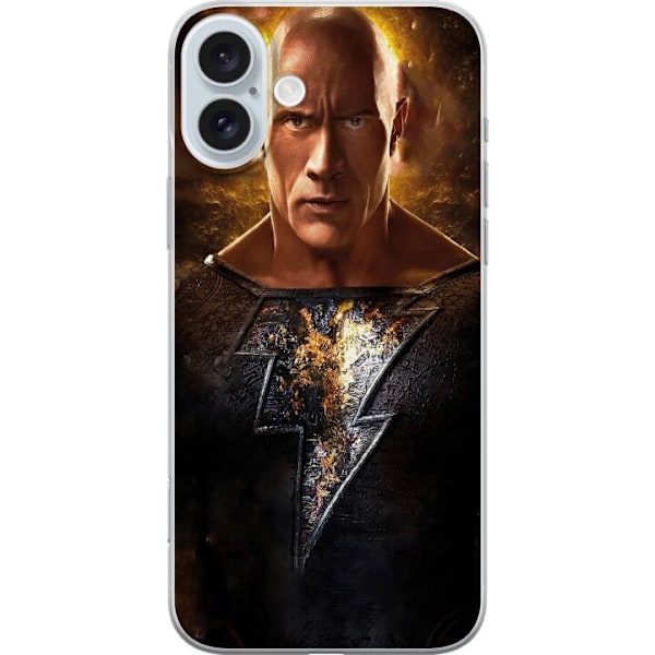 Apple iPhone 16 Plus Gennemsigtig cover Black Adam (2022)