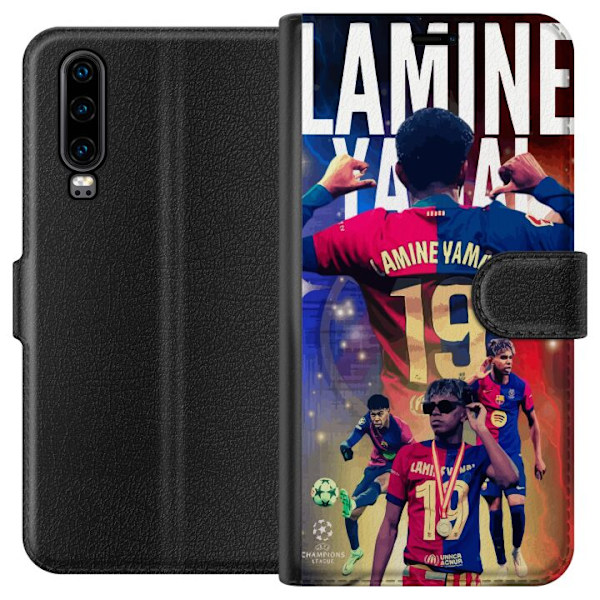 Huawei P30 Lommeboketui Yamal i Bevegelse - Ungt Talent på Ve