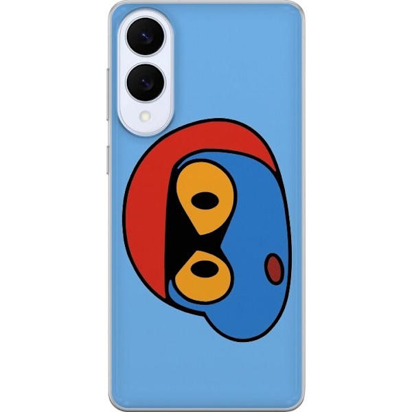 Samsung Galaxy S25 Edge Gennemsigtig cover Bold Bot Head