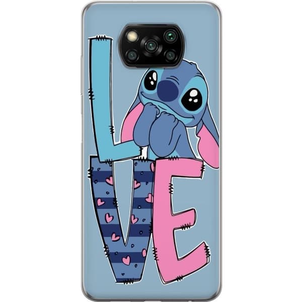 Kompatibelt Mobilskal till Xiaomi Poco X3 NFC Stitch
