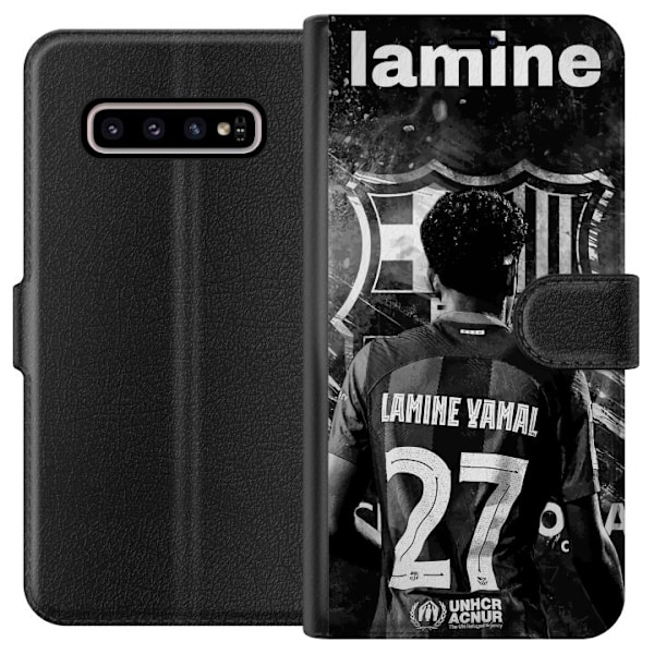 Samsung Galaxy S10+ Plånboksfodral Lamine Yamal