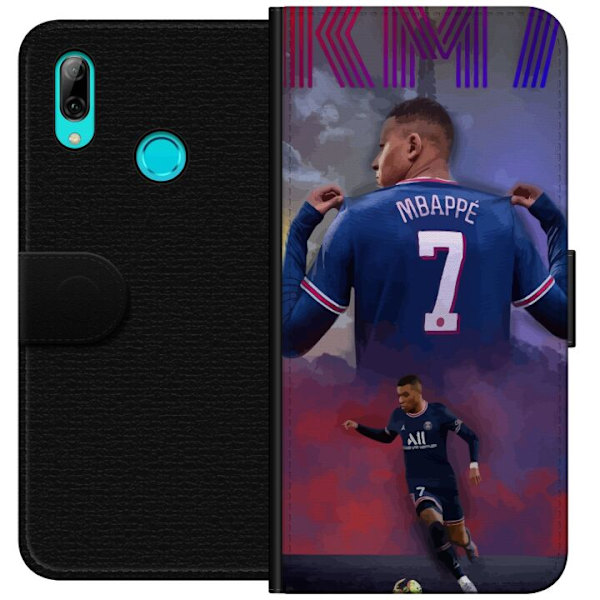 Huawei P smart 2019 Lompakkokotelo MAP Jalkapallo Design Graafinen Kuviointi Moderni Urheiluaihe Trendikäs Jalkapallo Suosittu Graafinen Tyyli Motiiv