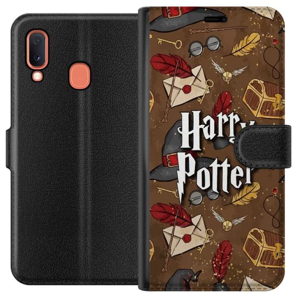 Kompatibelt Lommeboketui til Samsung Galaxy A20e Harry Potter