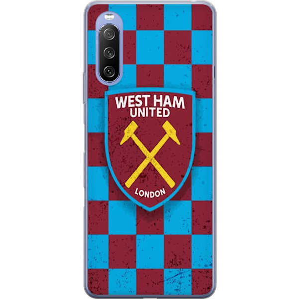 Sony Xperia 10 III Lite Gennemsigtig cover West Ham