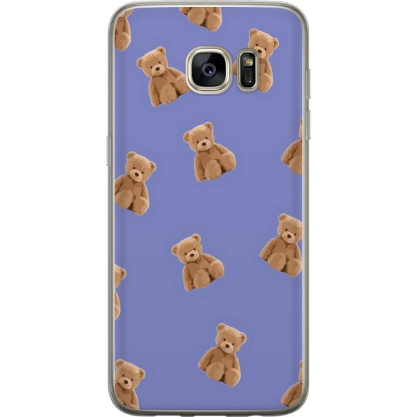 Samsung Galaxy S7 edge Gennemsigtig cover Flyvende bjørne