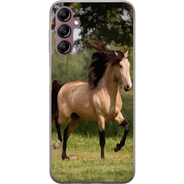 Samsung Galaxy A14 5G Genomskinligt Skal Häst