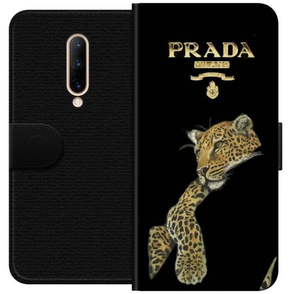 OnePlus 7 Pro Lompakkokotelo Prada Leopard