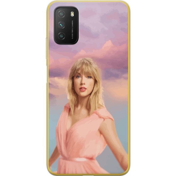 Xiaomi Poco M3  Läpinäkyvä kuori Taylor Swift