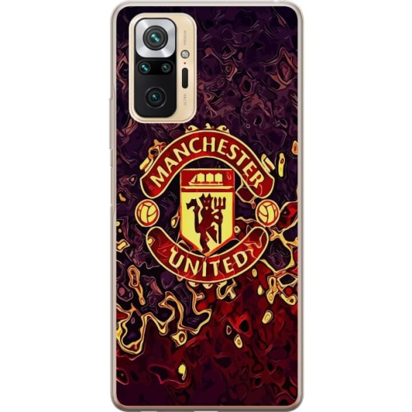 Xiaomi Redmi Note 10 Pro Gennemsigtig cover Manchester United