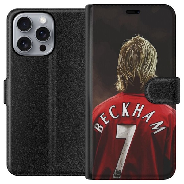 Apple iPhone 16 Pro Max Lommeboketui David Beckham