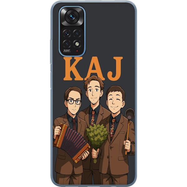 Xiaomi Redmi Note 11S Genomskinligt Skal Kaj Bara Bada Bastu