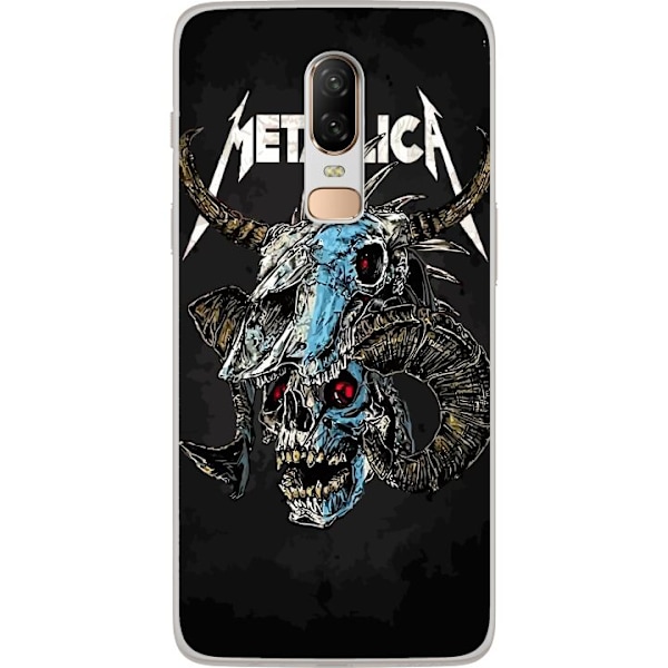 OnePlus 6 Genomskinligt Skal Metallica