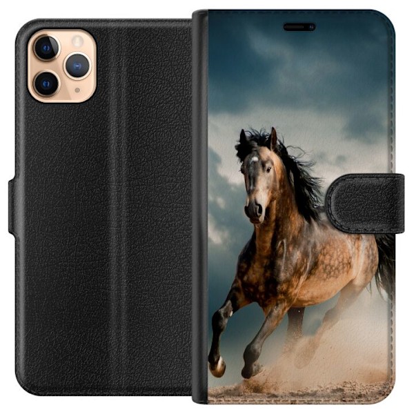 Apple iPhone 11 Pro Max Tegnebogsetui Hest