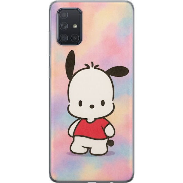 Samsung Galaxy A71 Gjennomsiktig deksel Kawaii Sanrio Pochacco