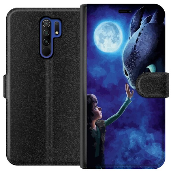 Xiaomi Redmi 9 Tegnebogsetui Dragetræneren