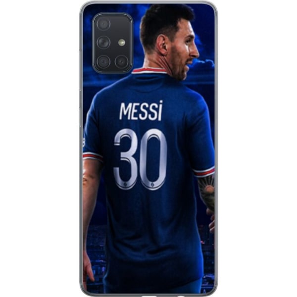 Samsung Galaxy A71 Gennemsigtig cover Lionel Messi