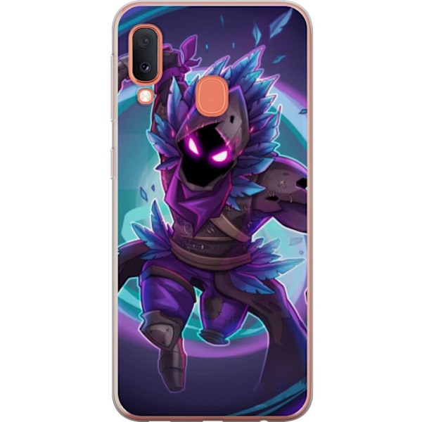 Samsung Galaxy A20e Genomskinligt Skal Fortnite