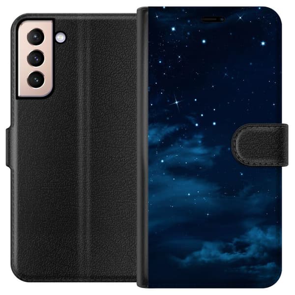 Kompatibelt Plånboksfodral till Samsung Galaxy S21 Himmel