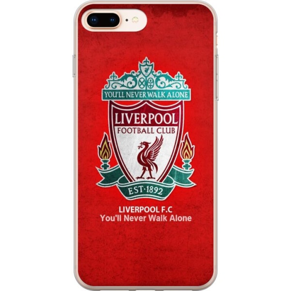 Apple iPhone 8 Plus Läpinäkyvä kuori Liverpool