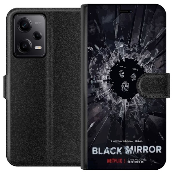 Xiaomi Redmi Note 12 Pro Tegnebogsetui Black Mirror Sci-Fi Net