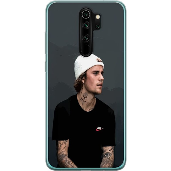 Xiaomi Redmi Note 8 Pro  Genomskinligt Skal Justin Bieber