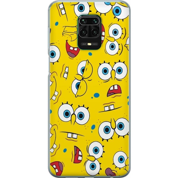 Xiaomi Redmi Note 9 Pro Genomskinligt Skal SpongeBob SquarePan