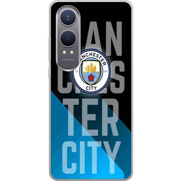 OnePlus Nord CE4 Lite Gennemsigtig cover Manchester City