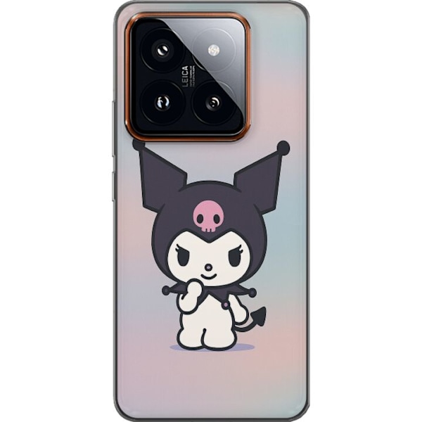 Xiaomi 14 Pro Gennemsigtig cover Kawaii Sanrio Kuromi