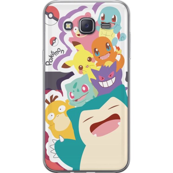 Samsung Galaxy J5 Gennemsigtig cover Pokemon