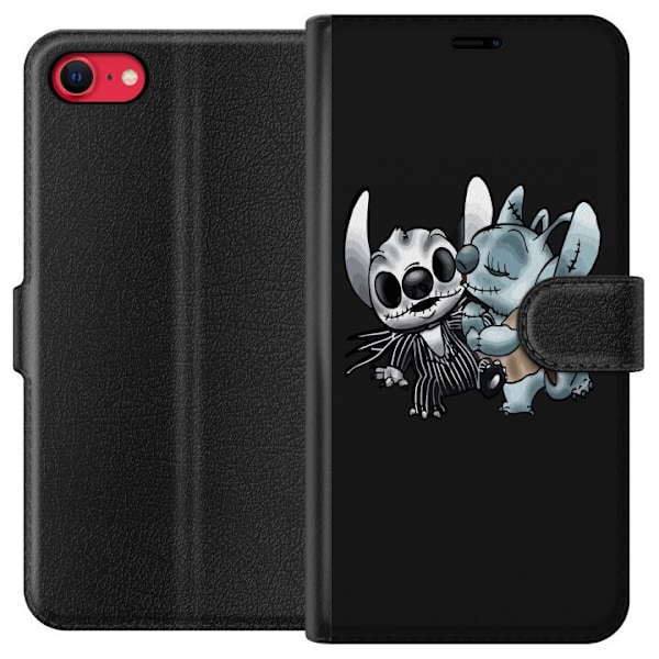 Apple iPhone 16e Lompakkokotelo Halloween lilo & stitch 2024