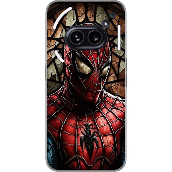 Nothing Phone (2a) Genomskinligt Skal Spiderman