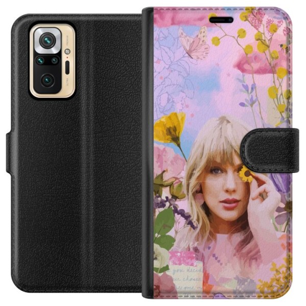 Xiaomi Redmi Note 10 Pro Lompakkokotelo Taylor Swift