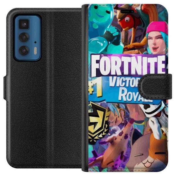 Motorola Edge 20 Pro Tegnebogsetui Fortnite