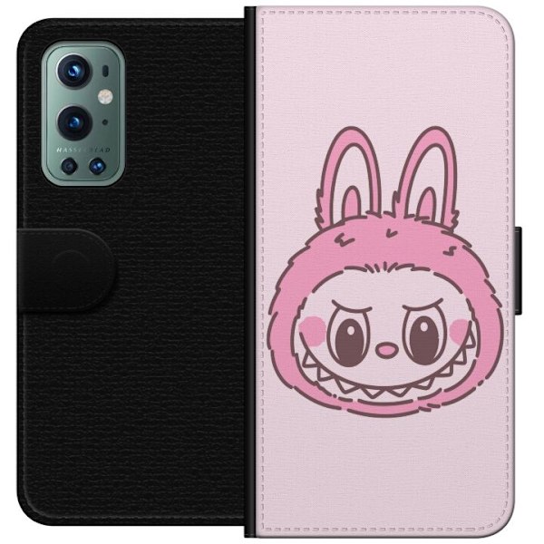 OnePlus 9 Pro Tegnebogsetui Labubu Dyrekreds Bunny Udgave