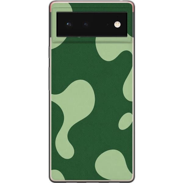 Kompatibelt Mobildeksel til Google Pixel 6 Matcha-smelting grønn