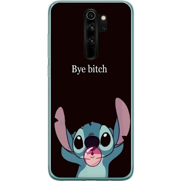 Xiaomi Redmi Note 8 Pro  Läpinäkyvä kuori Bye bitch, Stitch
