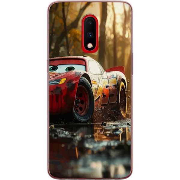 OnePlus 7 Genomskinligt Skal Cars