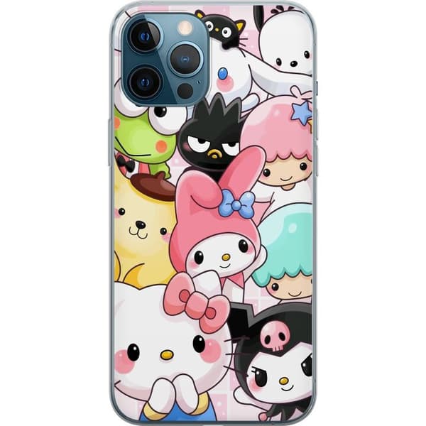 Kompatibelt Mobilskal till Apple iPhone 12 Pro Max Kawaii Sanrio Crew