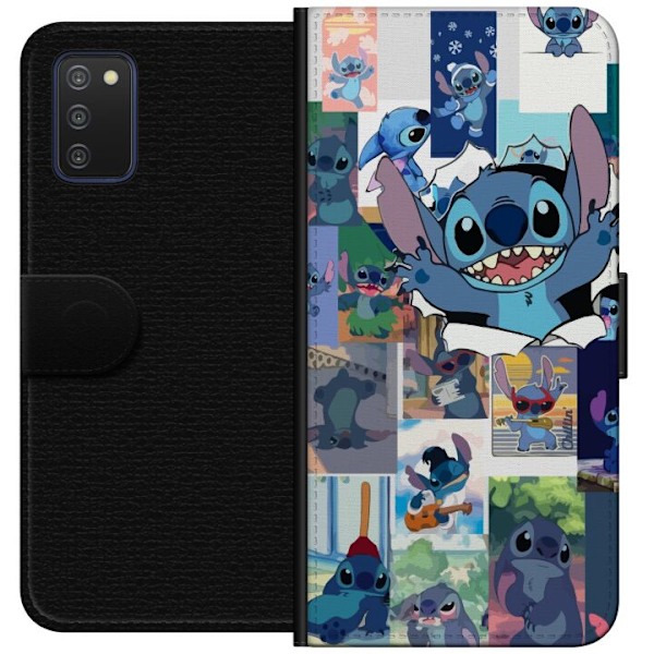 Samsung Galaxy A03s Lommeboketui Stitch
