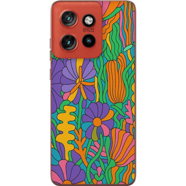 Motorola Edge 50 Neo Genomskinligt Skal Color Pop