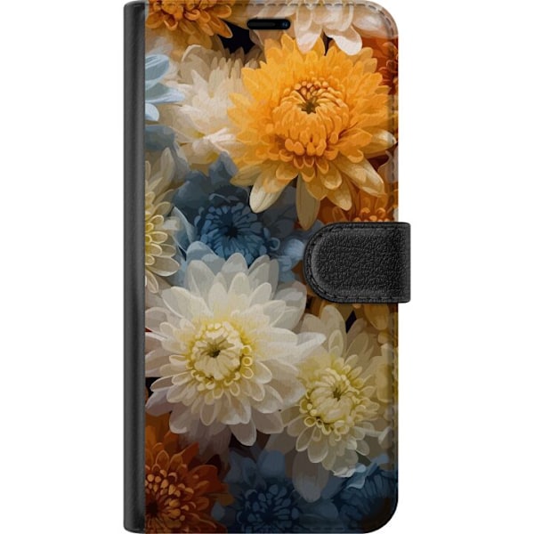 Google Pixel 9 Pro XL Tegnebogsetui Blomster