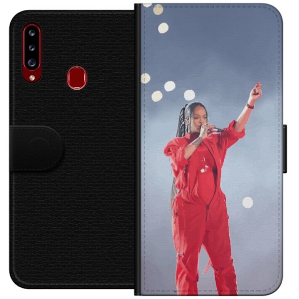 Samsung Galaxy A20s Plånboksfodral Rihanna – Trendsetting Looks & Style