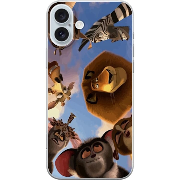 Apple iPhone 16 Plus Läpinäkyvä kuori Madagaskar