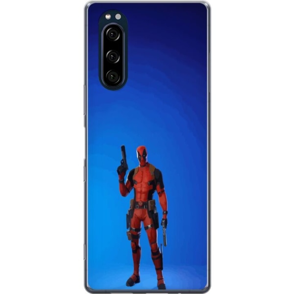 Sony Xperia 5 Gennemsigtig cover Fortnite - Spider-Man