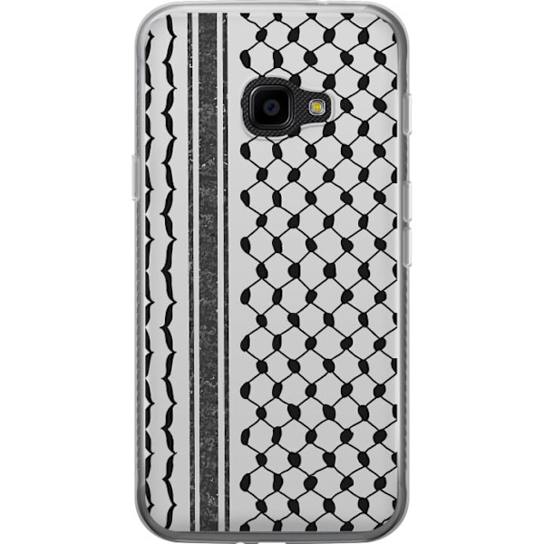 Samsung Galaxy Xcover 4 Gennemsigtig cover Palæstinensisk mø